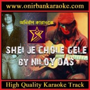 Sei Je Chole Gele Karaoke By Niloy Das (Scrolling Lyrics)